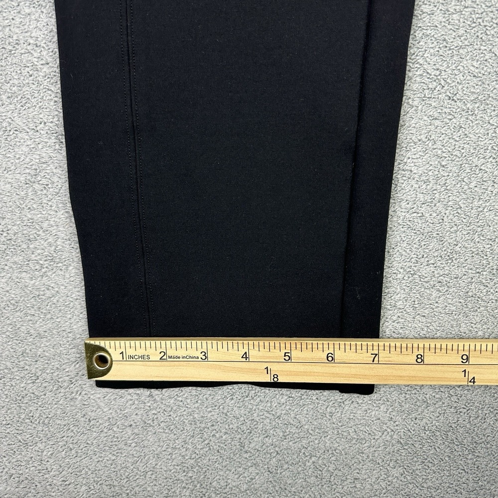 Spanx Slim Straight Perfect Pants Womens Medium Petite Black Stretch Career READ - Picture 10 of 11